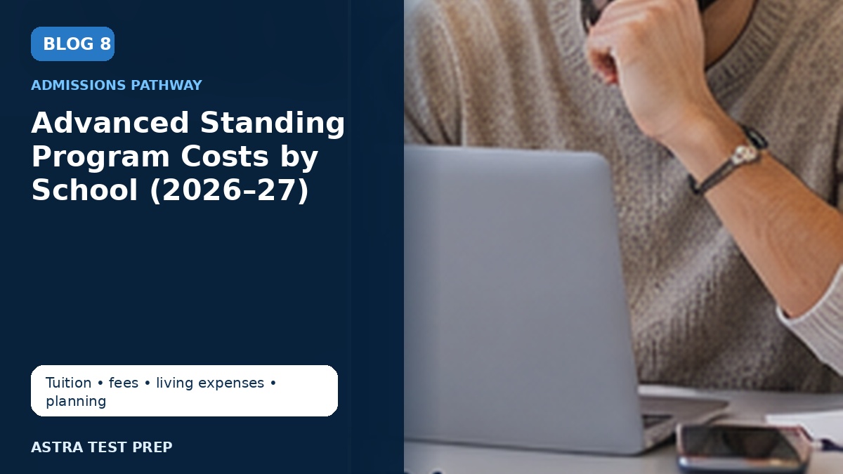Person reviewing tuition, fees, and living expenses for Advanced Standing dental programs on a laptop